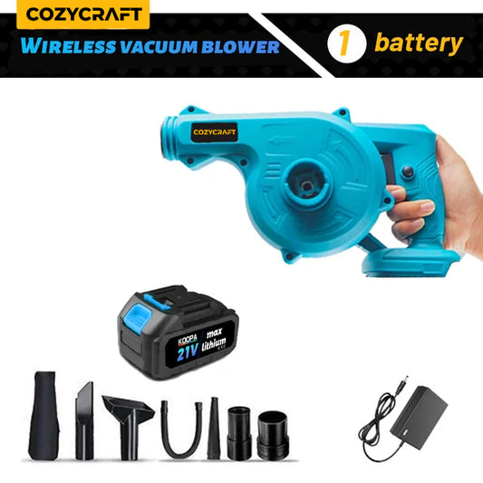 CozyCraft™ 2-in-1 Cordless Blower & Vacuum